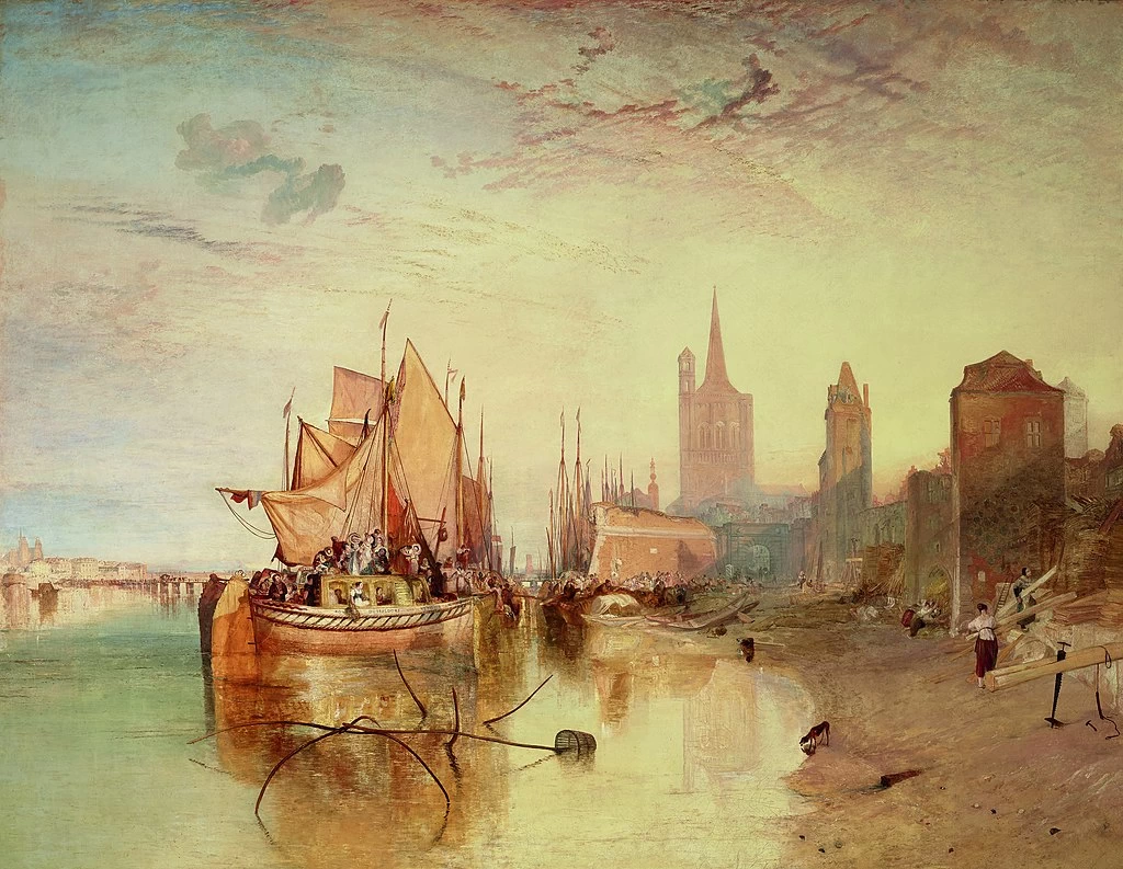Colonia, l'arrivo di un battello la sera - c 1826, The Frick Collection